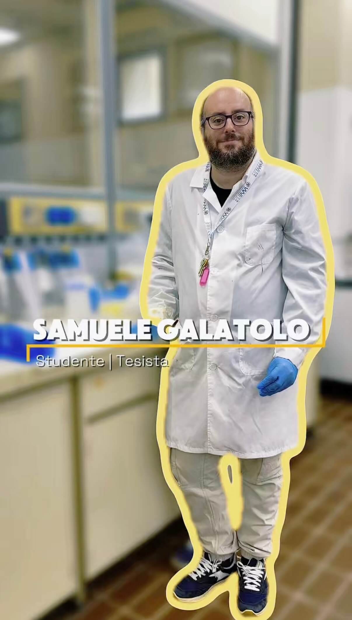 Samuele Galatolo, studente di Ingegneria Civile Ambientale UNIVPM, durante attività di ricerca e laboratorio presso WWEELab nell’ambito del progetto europeo ONE EARTH.