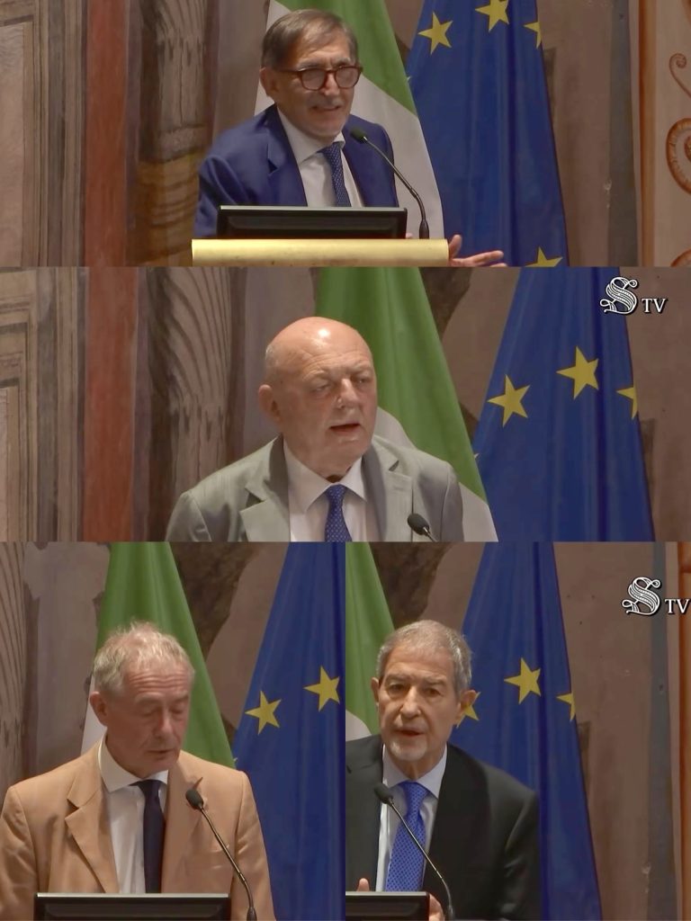 Il Prof. Francesco Fatone interviene al Senato della Repubblica durante la Conferenza Stampa del Commissario Straordinario Unico sulla Depurazione e il Riuso delle Acque Reflue.