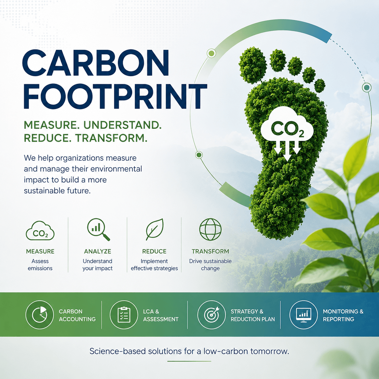 Carbon Footprint | Assessment and emission reduction services by WWEELab UNIVPM