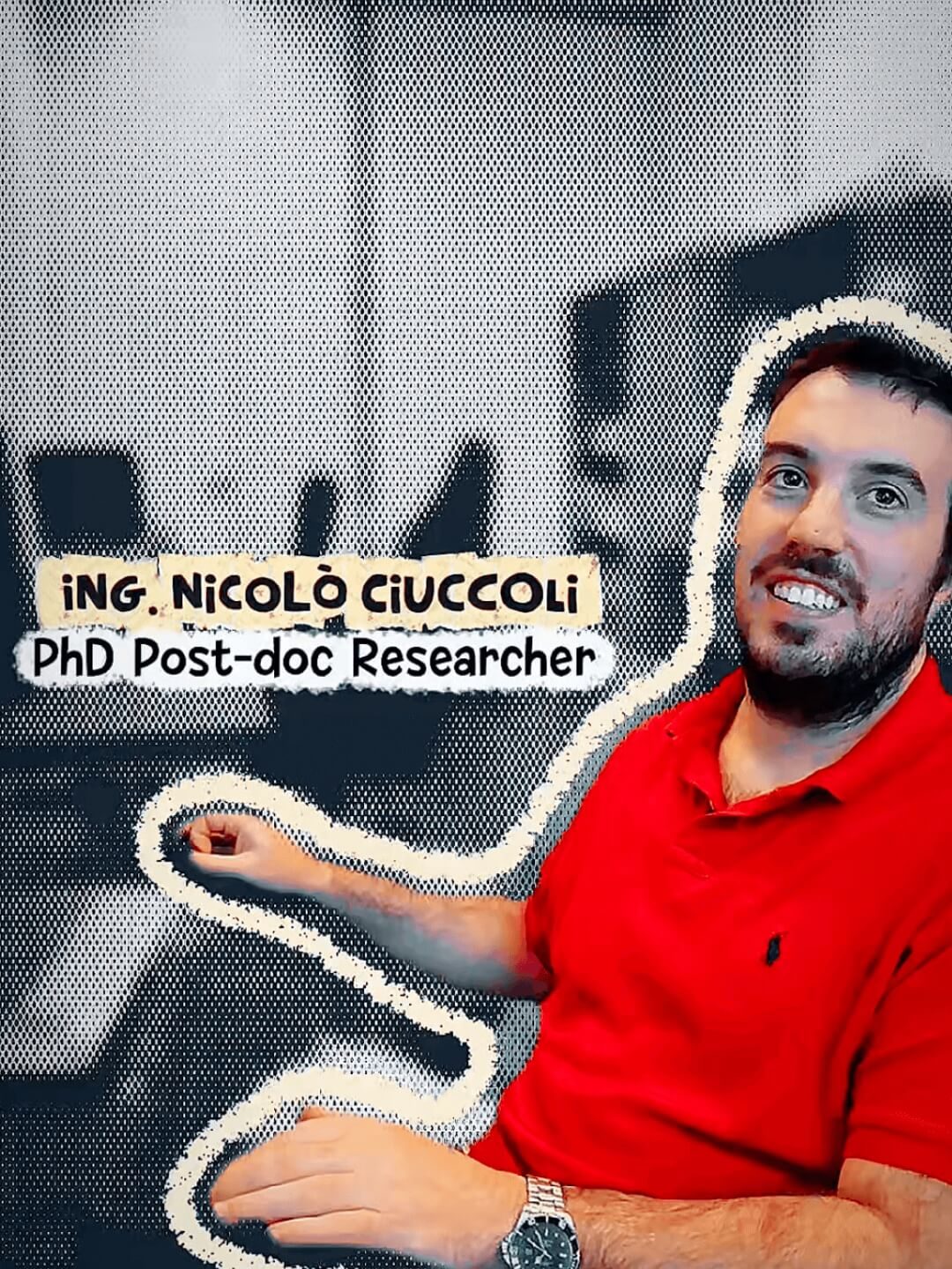 L’Ing. Nicolò Ciuccoli, Post-Doc Researcher del WWEELab, lavora sui sistemi di automazione e controllo dei piloti sperimentali del laboratorio.