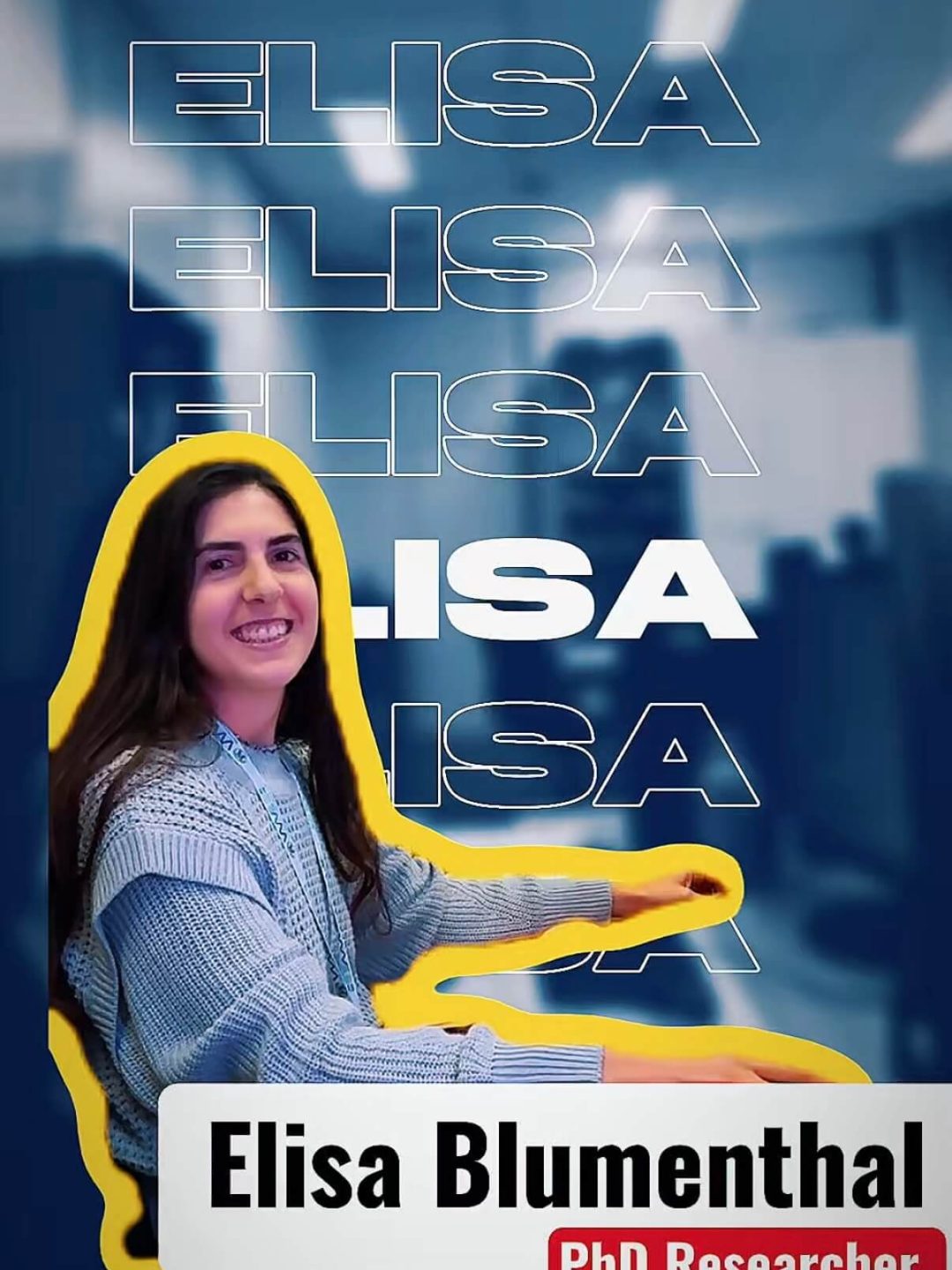 Elisa Blumenthal, PhD Researcher in Environmental Engineering e membro del WWEELab, durante le attività di ricerca su sostenibilità ambientale e Life Cycle Assessment nel settore idrico.