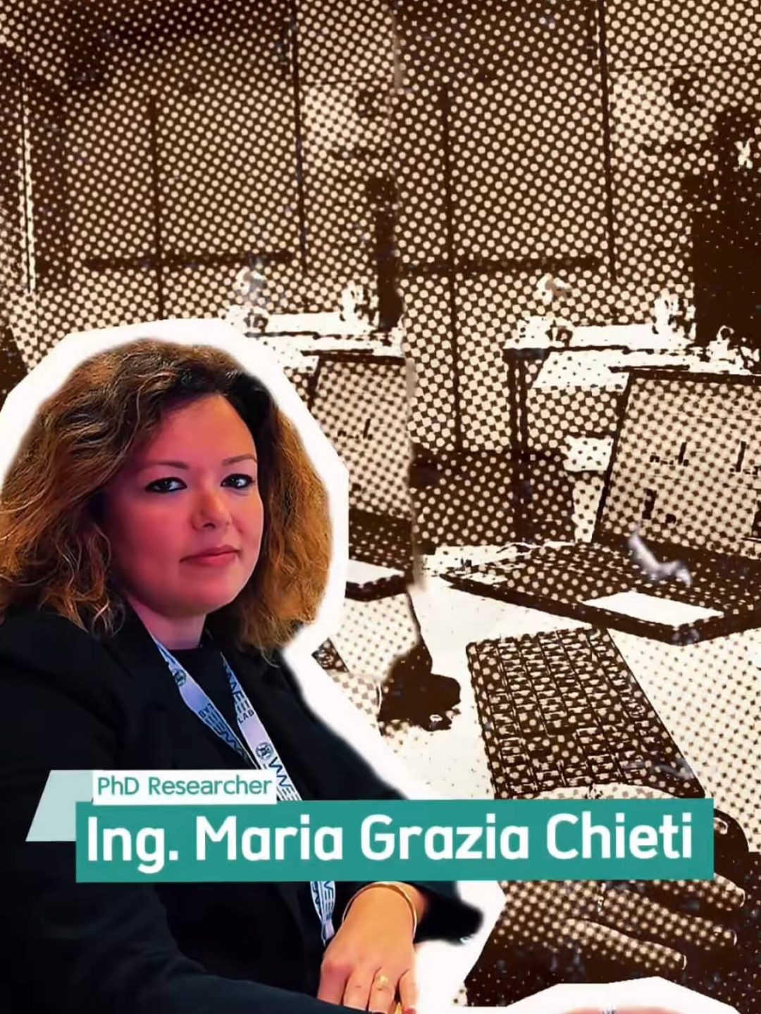 Maria Grazia Chieti, PhD Researcher del gruppo WWEELab UNIVPM, impegnata in attività di Risk Assessment, campagne sperimentali e valutazioni di sostenibilità nel sistema idrico integrato.