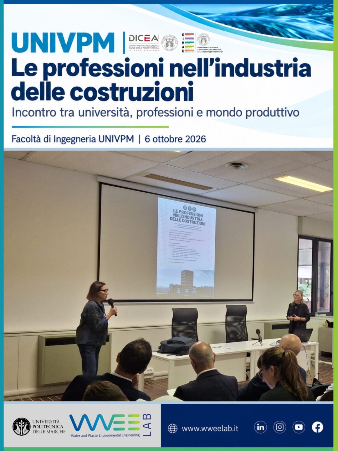 Le professioni nell’industria delle costruzioni alla Facoltà di Ingegneria UNIVPM