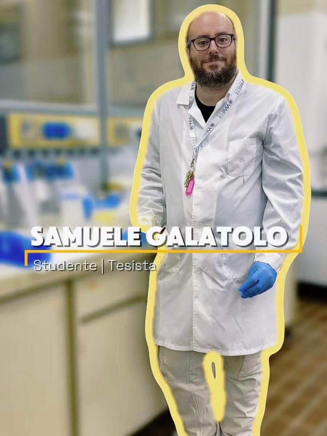 Samuele Galatolo, studente di Ingegneria Civile Ambientale UNIVPM, durante attività di ricerca e laboratorio presso WWEELab nell’ambito del progetto europeo ONE EARTH.